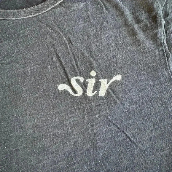 HIRO CLARK‎ Sir Black Men’s Short Sleeve T-shirt Size Large 2020 Tee Top Mens - Picture 2 of 5